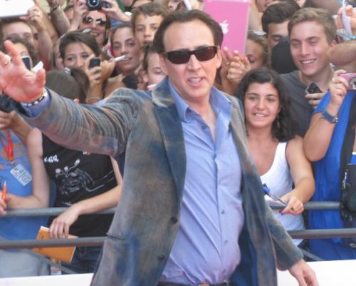 gff2012 Nicholas Cage sul Red Carpet