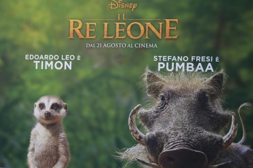 IL RE LEONE in anteprima al festival