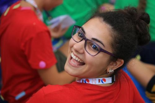 Prima di salire sul palco per la premiazione