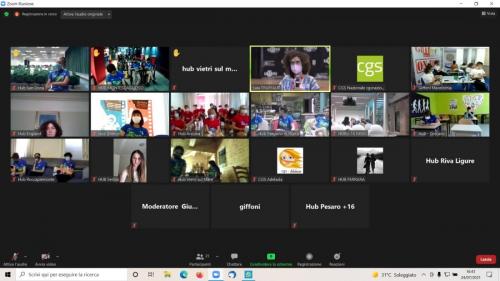 Il dibattito con gli HUB collegati da tutto il mondo