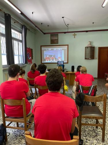 Ancona durante intervento gruppo CGS di Alassio