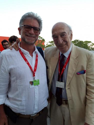 Foto con Giuliano Montaldo