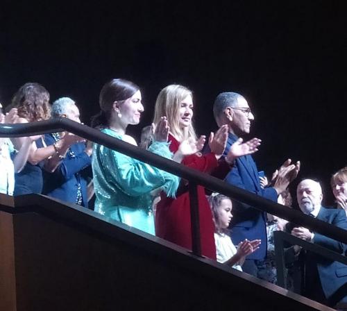 La regista Rebecca Zlotowski e il cast de LES ENFANTS DES AUTRES